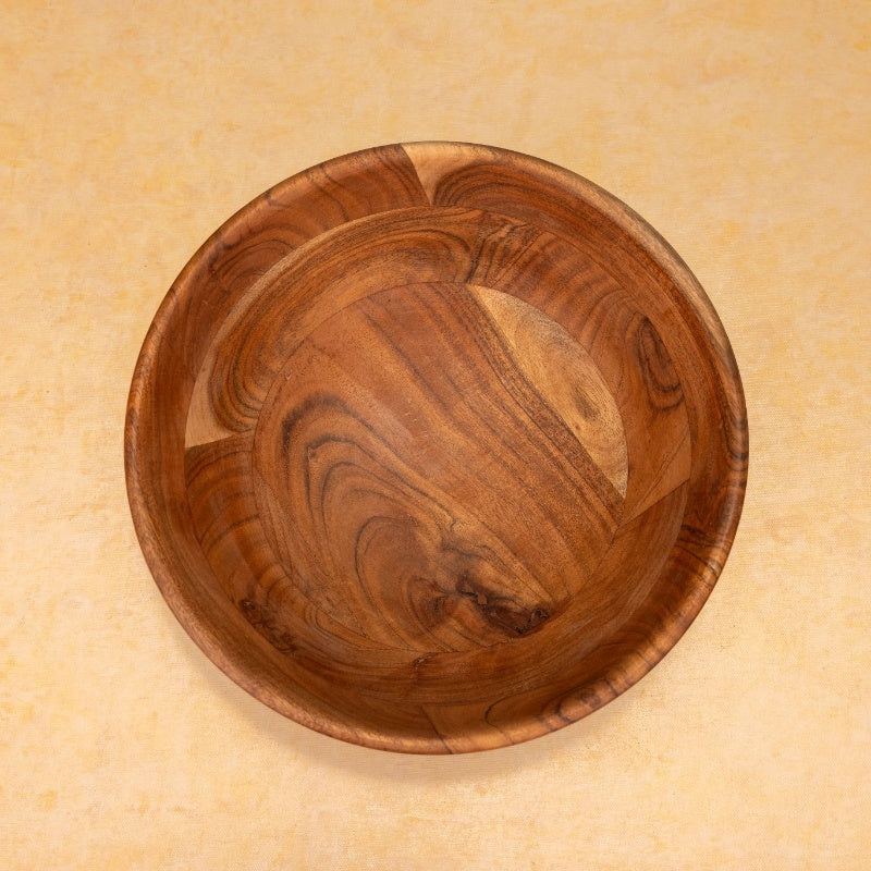 Kalash Acacia Wood Multipurpose Bowl