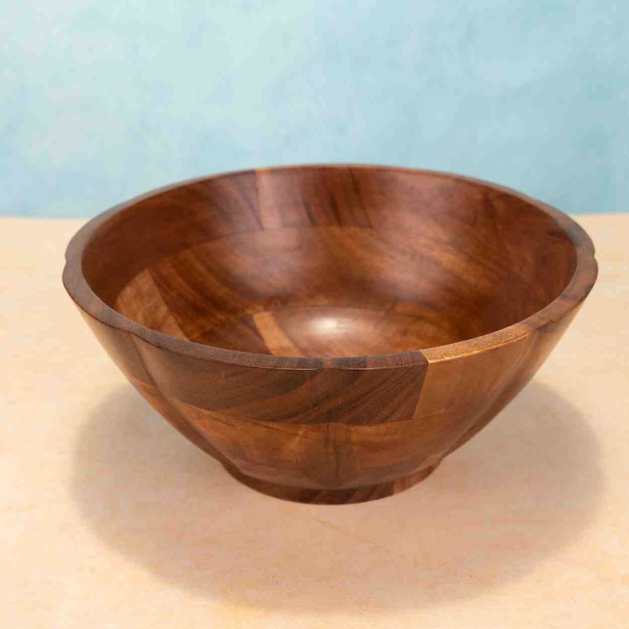 Kosha Acacia Wood Multipurpose Bowl (Small)