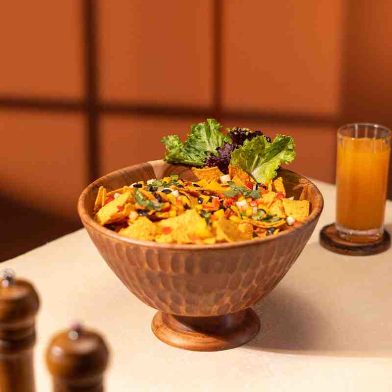 Amruth Acacia Wood Multipurpose Bowl