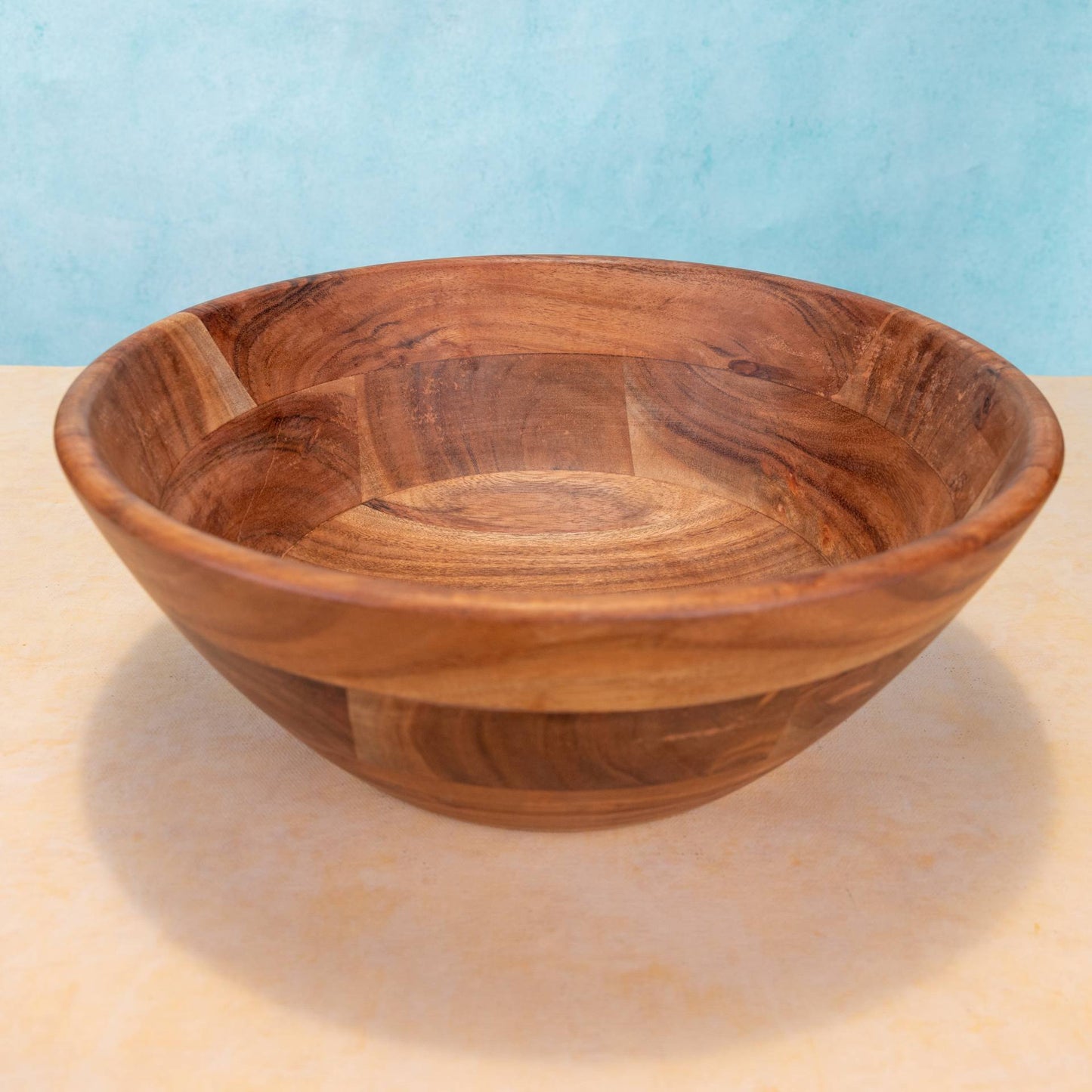 Chakra Acacia Wood Multipurpose Bowl