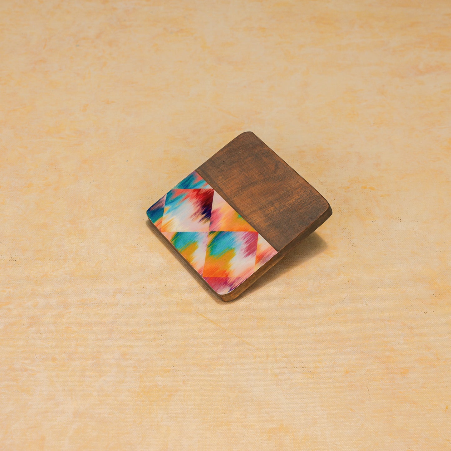 Aurora Wood Coaster (Set of 4)