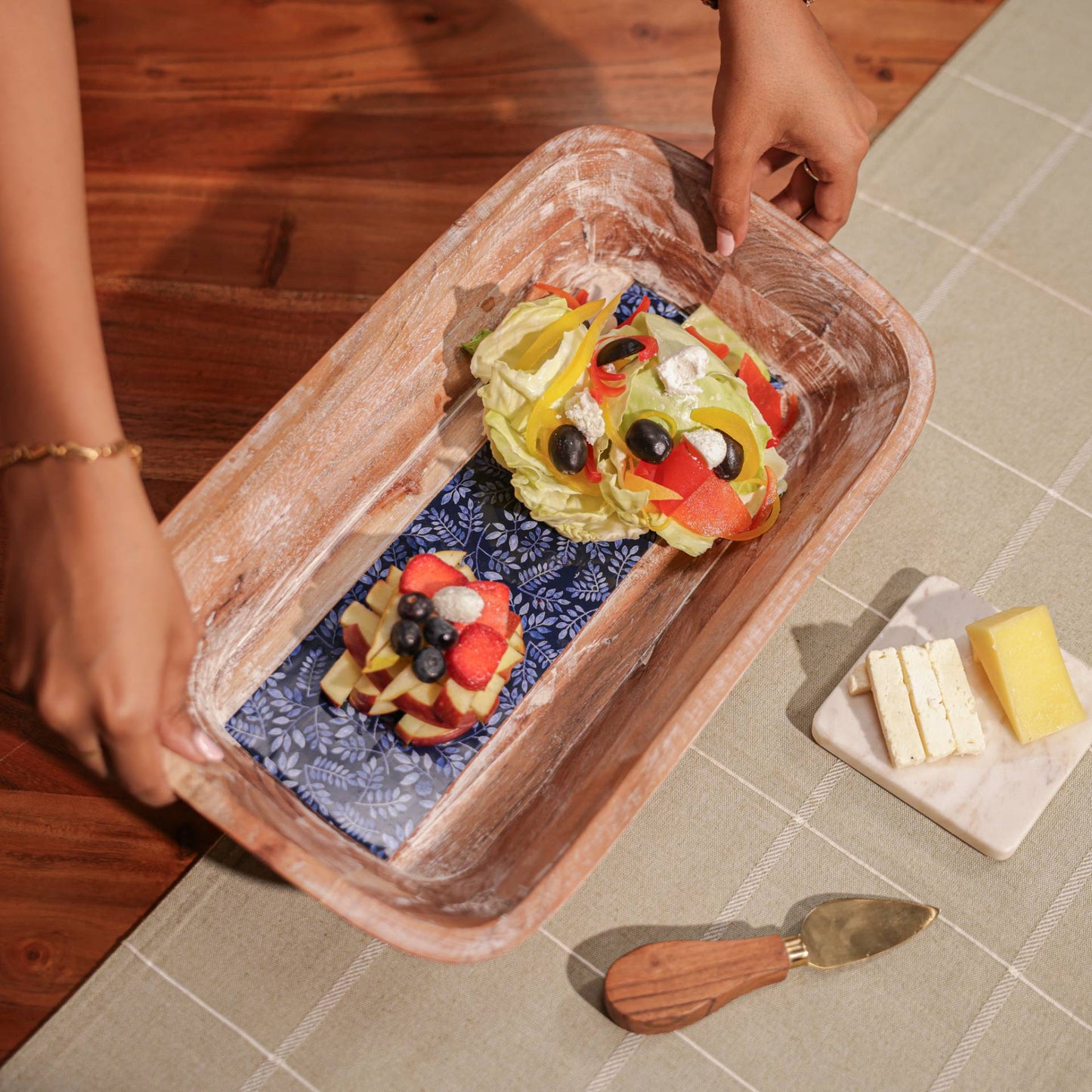 Bloom Away Serving Platter