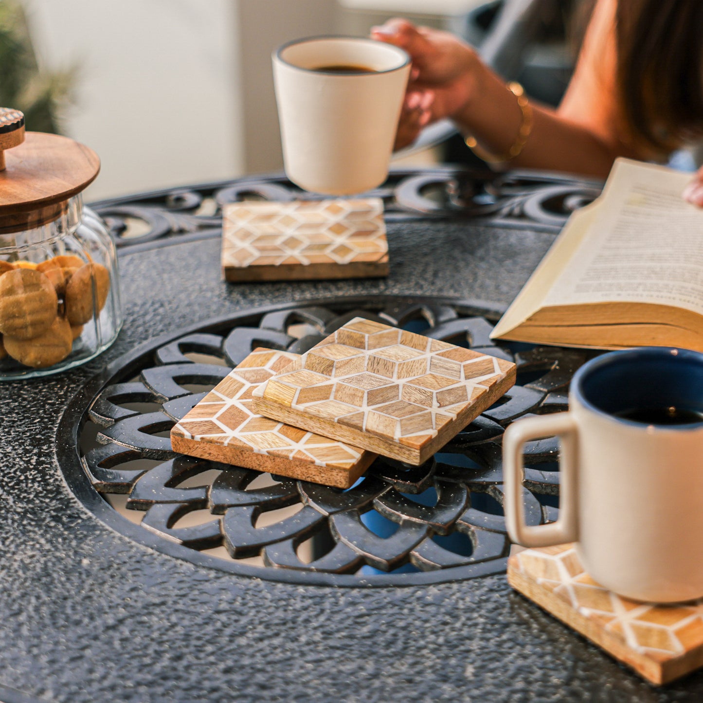 Rustic Charm Coaster (Set of 4)