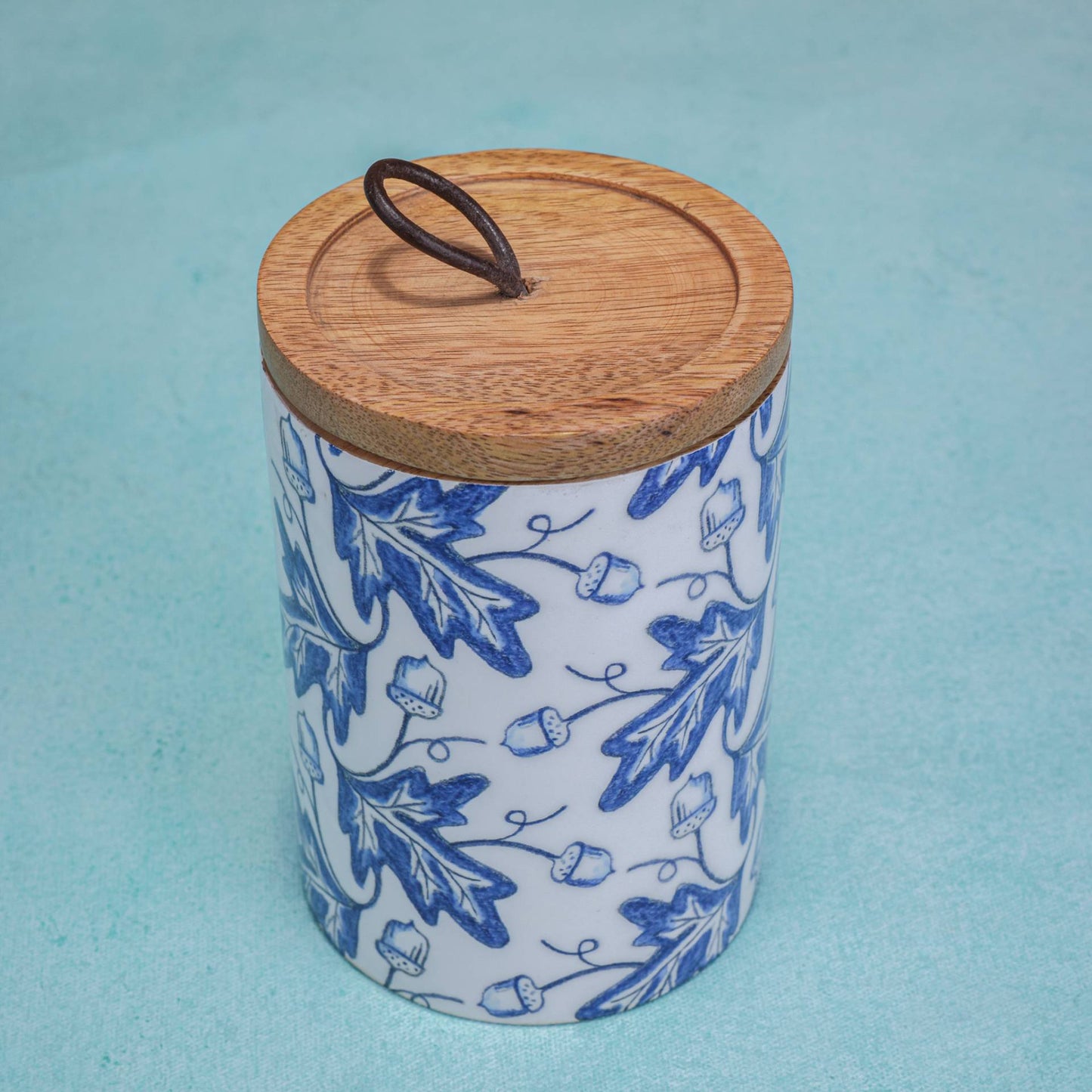 Bloom Mango Wood Cansiter
