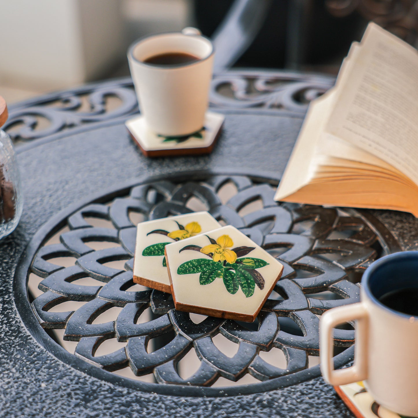 Penta Bloom Coaster (Set of 4)