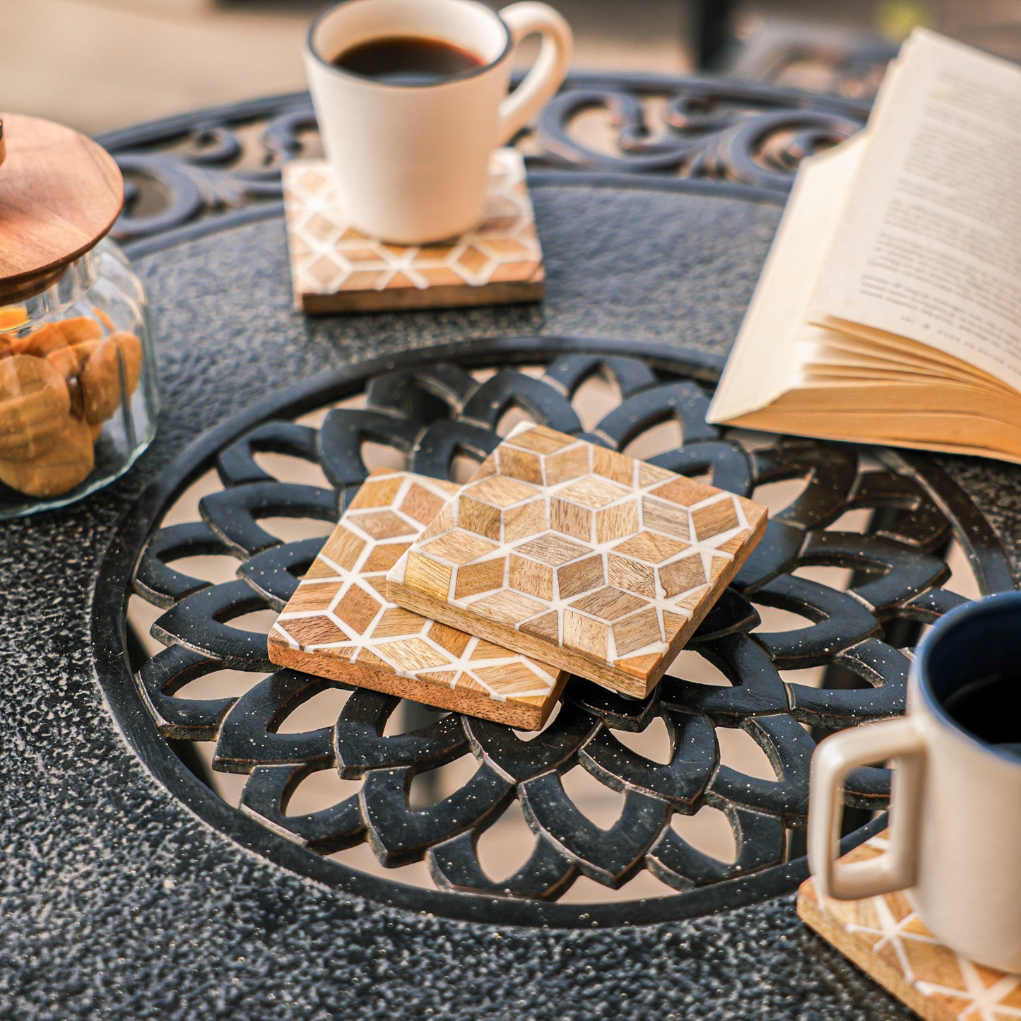 Rustic Charm Coaster (Set of 4)