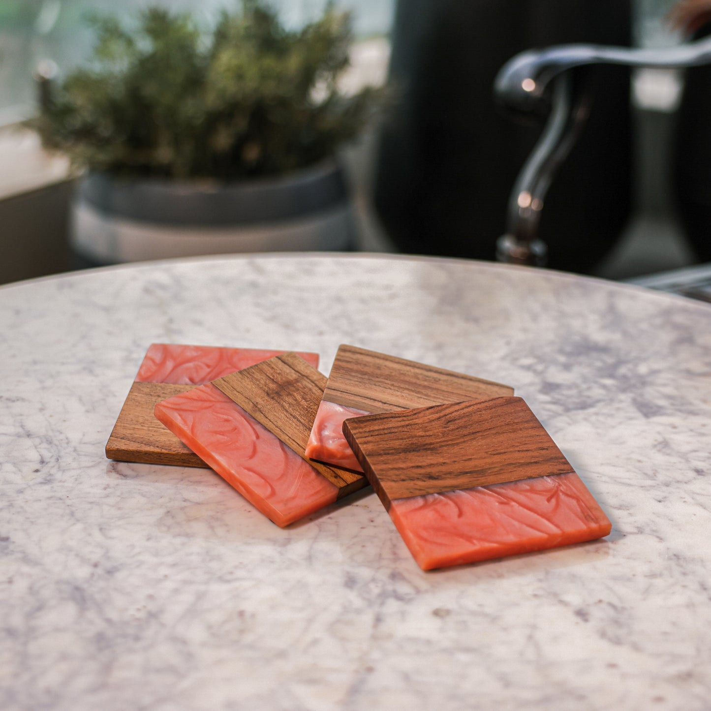 Blush Tide Coaster (Set of 4)