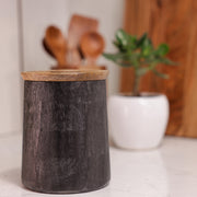Prakriti Acacia Wood Canister