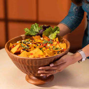 Amruth Acacia Wood Multipurpose Bowl