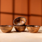 Vriksha Acacia Wood Multipurpose Bowl (Set of 4)