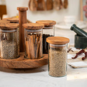 Ghoom Rotating Spice Rack with Jars