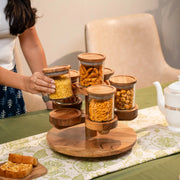 Blossom Glass Jars