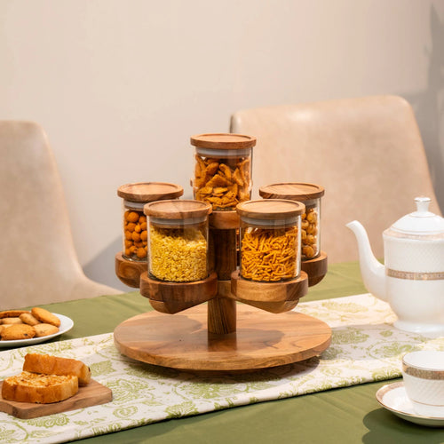 Blossom Glass Jars