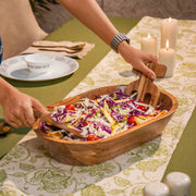 Kasora Bowl with Salad Servers