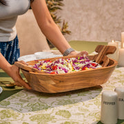 Kasora Bowl with Salad Servers