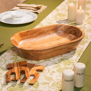 Kasora Bowl with Salad Servers