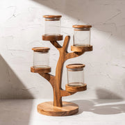 Bough Glass Jars