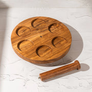 Ghoom Rotating Spice Rack with Jars