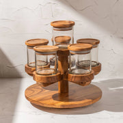 Blossom Glass Jars