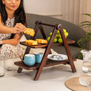 Elara Multipurpose Two-tier Stand