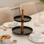 Dusk Two-Tier Multipurpose Serving Stand