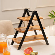 Ascella Three-Tier Multipurpose Serving Stand