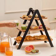 Ascella Three-Tier Multipurpose Serving Stand