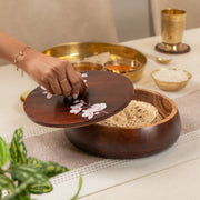 Sakura Acacia Wood Roti Box