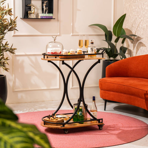 ServeSoir Multipurpose Collapsible Trolley