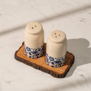 Bloom & Bark Salt & Pepper Shakers with Base Stand