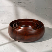 Mrida Acacia Wood Multipurpose Bowls (Set of 3)