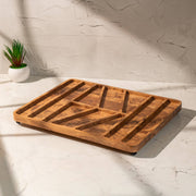 The Spread Acacia Wood Serving Board with Laser Etching