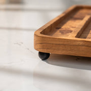 The Spread Acacia Wood Serving Board with Laser Etching