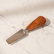 Curata Acacia Wood Multipurpose Cheese Board with Metal Cutlery Set