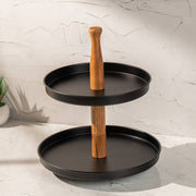 Dusk Two-Tier Multipurpose Serving Stand