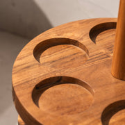 Masara Rotating Spice Rack with Jars with Airtight Lids