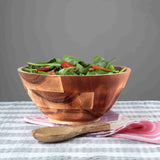 ACACIA WOOD SERVING BOWL