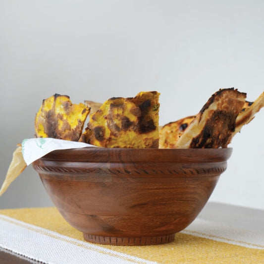 Annapurna Acacia Wood Bowl (Small)