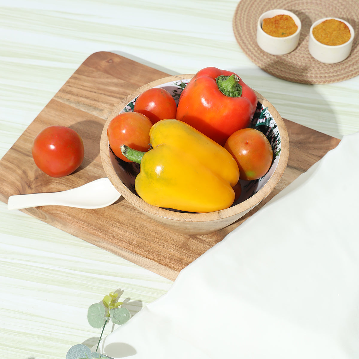 Fostera acacia wood bowl