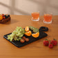 midnight acacia wood chopping board