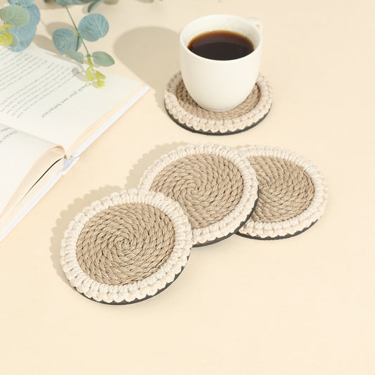 Elernal dusk jute coasters