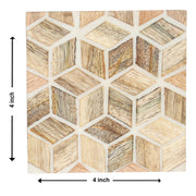 Rustic Charm Coaster (Set of 4)