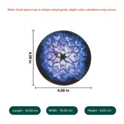 Blue Nebula Coaster (Set of 4)