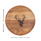 chimeric acacia wood serving plate