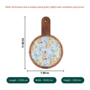 Leaf Me Alone Serving Board