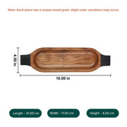Paddle Up Serving Tray
