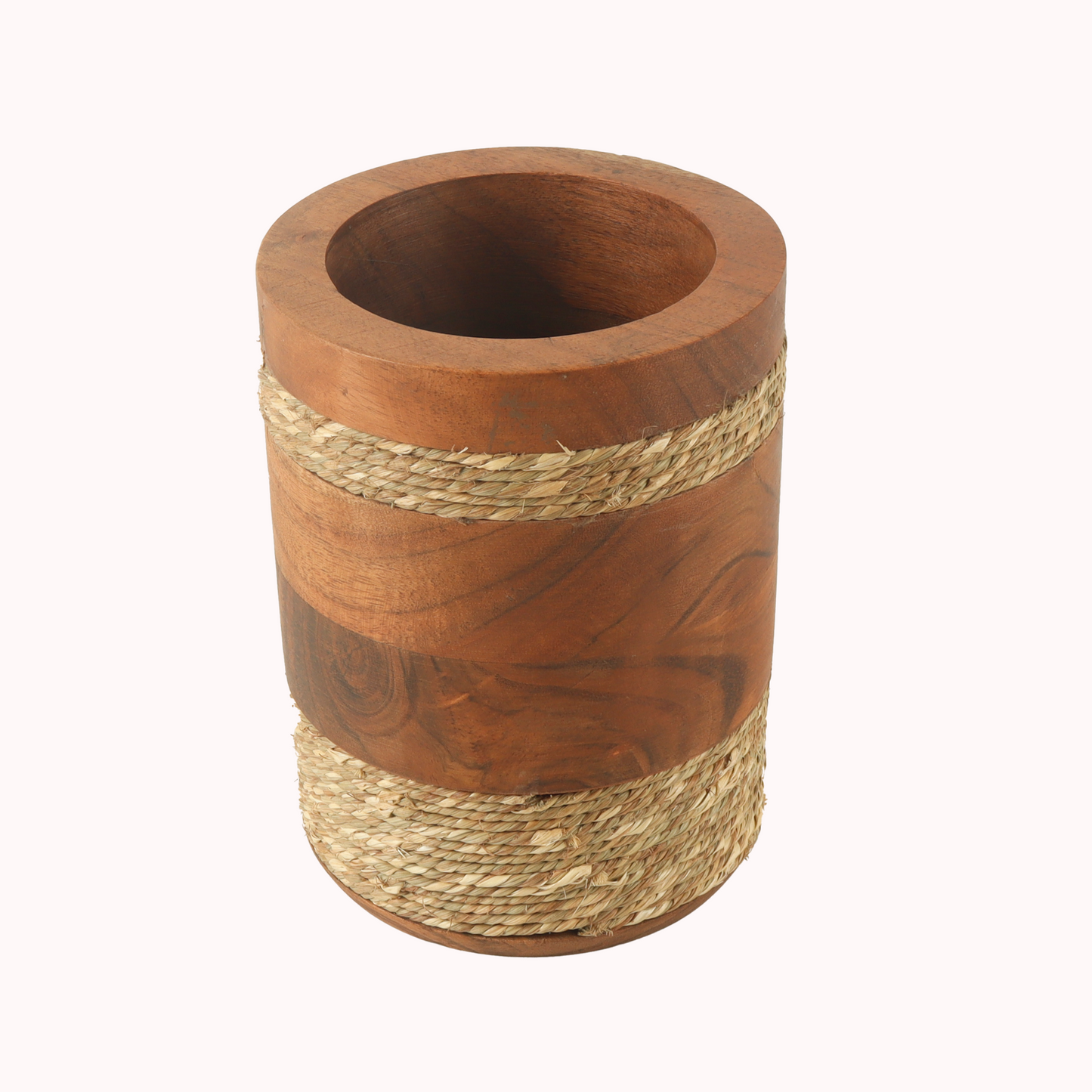 Rustic Roll Utensil Holder