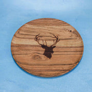 Antler Crest Serving Plate