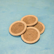 Jute Bloom Coaster (Set of 4)