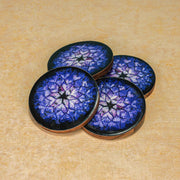 Blue Nebula Coaster (Set of 4)